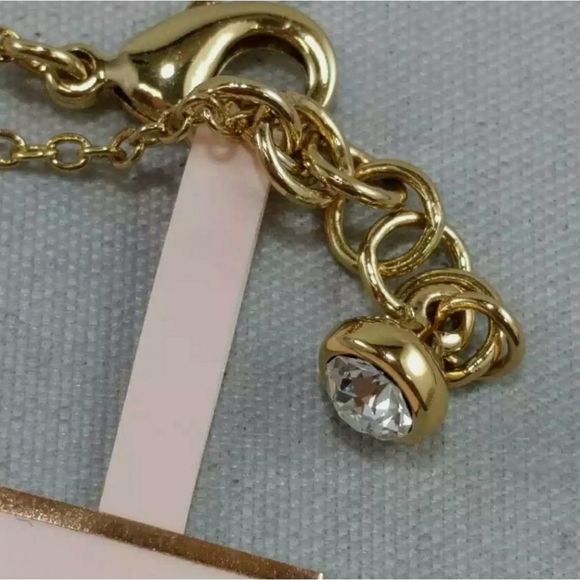 NWT 3PC Ted baker london SET Chunky heart necklace & Earrings. - Picture 7 of 14